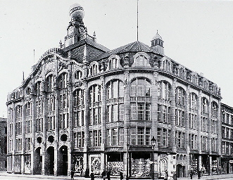Das Kaufhaus "Hermann Tietz" um 1911 Das Kaufhaus "Hermann Tietz" um 1911